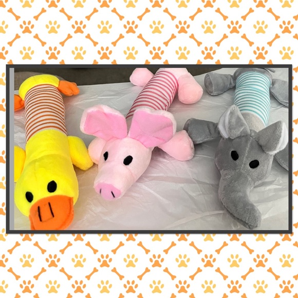 🐤NWOT🐷 Squeaky Play Toys 🐘 - Picture 4 of 4